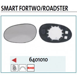 6401010 PIASTRA SPECCHIO SMART 98-07 SINISTRO