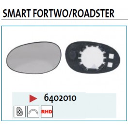 6402010 PIASTRA SPECCHIO SMART 98-07 DESTRO