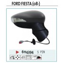 6114394 SPECCHIO FORD FIESTA 08- DESTRO 5 PIN 