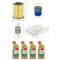 F026400136KO KIT FILTRI + 4 OLIO EDGE 5W30 FORD C-MAX II 1.6 Flexifuel 02.11- 88KW 120CV