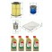 F026400136KO KIT FILTRI + 4 OLIO EDGE 5W30 FORD C-MAX II 1.6 Flexifuel 02.11- 88KW 120CV