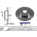 DIM00 COPPIA DISCHI FRENO SMART FORTWO Coupé (451) 1.0 (451.330, 451.334, 451.331, 451.380) 2007- ANTERIORE