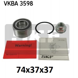 VKBA3598 KIT CUSCINETTI FIAT STILO ANT. DX.SX +ABS