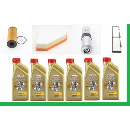 KIT FRILTRI BOSCH + OLIO CASTROL 5W30 BMW X1