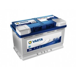 N80 BATTERIA 80A  800A EFB VARTA 315x175x190 DX 580500080