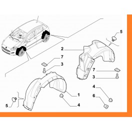 51782377 PASSARUOTA FIAT GRANDE PUNTO199 POSTERIORE SINISTRO 