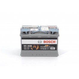 0092S5A080 BATTERIA BOSCH 70Ah 760A DX AGM