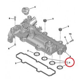 1148106 GOMMINO ORING FORD FIESTA 1.4TDCI COPERCHIO PUNTERIE (4)